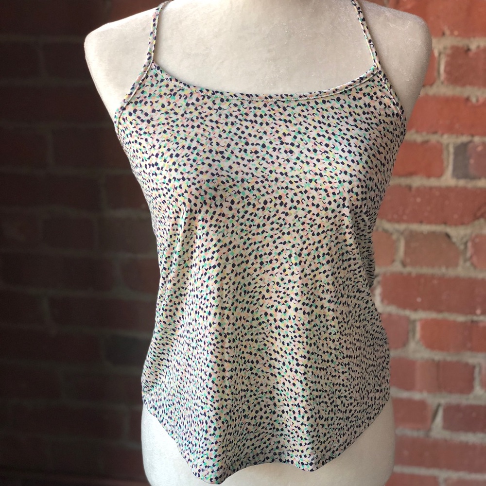 NWT The Limited Multicolor Dotted Tank Top